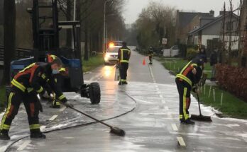 brandweer paradijsweg schoonmaken